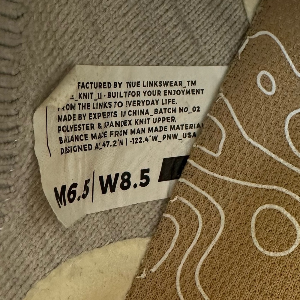 TRUE Linkswear All Day Knit II Spikeless Golf Shoes - Picture 11 of 11